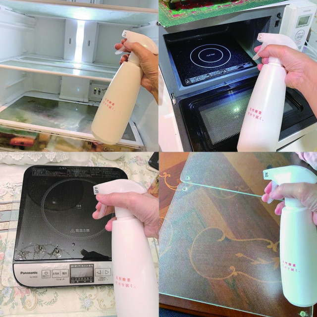 天然酵素の入浴用＆掃除用＆消臭用【アズスプレッド】ボトル3本セット5